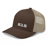 Nashville Alien Area Code "615" Trucker Cap