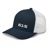 Nashville Alien Area Code "615" Trucker Cap