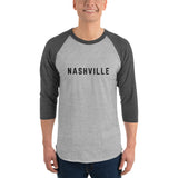 Nashville Classic 3/4 Sleeve Raglan Shirt