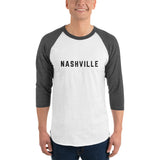 Nashville Classic 3/4 Sleeve Raglan Shirt