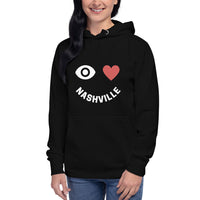 Nashville "Eye Love" Series Premium Unisex Hoodie