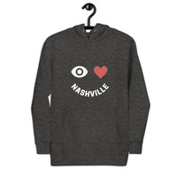 Nashville "Eye Love" Series Premium Unisex Hoodie