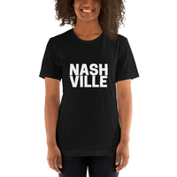 Nashville Stacked Letter Premium Unisex T-Shirt