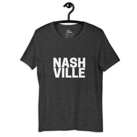 Nashville Stacked Letter Premium Unisex T-Shirt