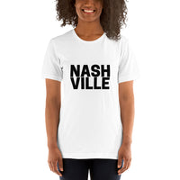 Nashville Stacked Letter Premium Unisex T-Shirt